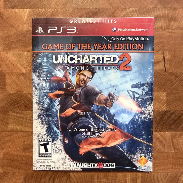 Uncharted 2: Among Thieves (Game of the Year, Not For Resale) - PlayStation 3 - New (Sealed) - NOSTOS Duluth GA