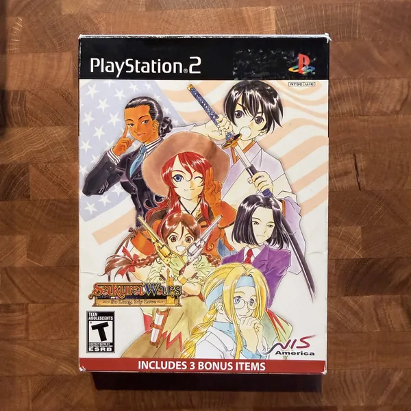 Sakura Wars: So Long, My Love (Bonus Edition) - PlayStation 2 (PS2) - CIB (Complete In Box) - NOSTOS Duluth GA
