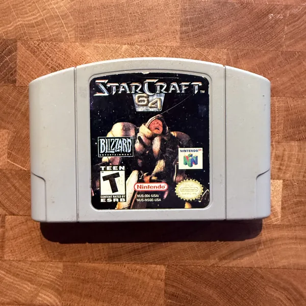 StarCraft 64 - Nintendo 64 (N64) - Loose - NOSTOS Duluth GA