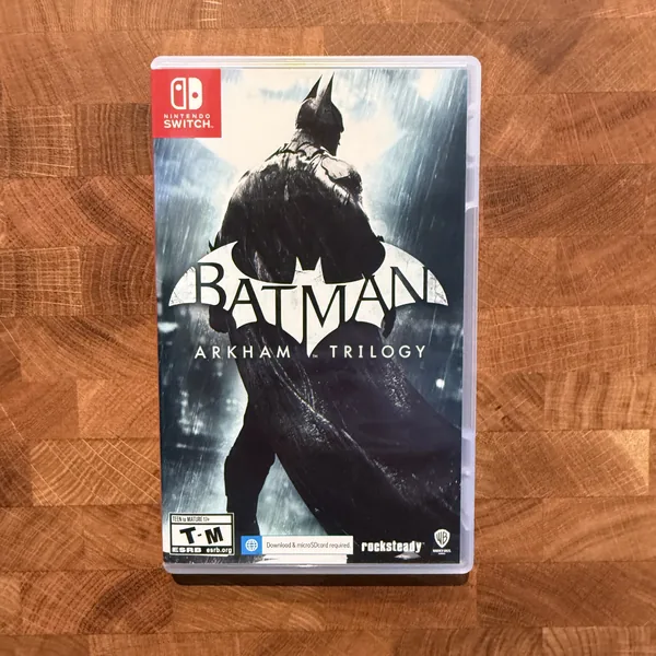 Batman: Arkham Trilogy - Nintendo Switch - CIB (Complete In Box) - NOSTOS Duluth GA