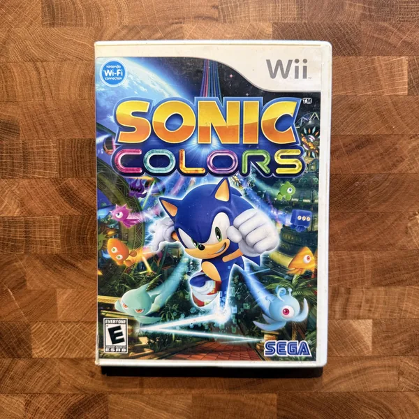 Sonic Colors - Nintendo Wii - CIB (Complete In Box) - NOSTOS Duluth GA