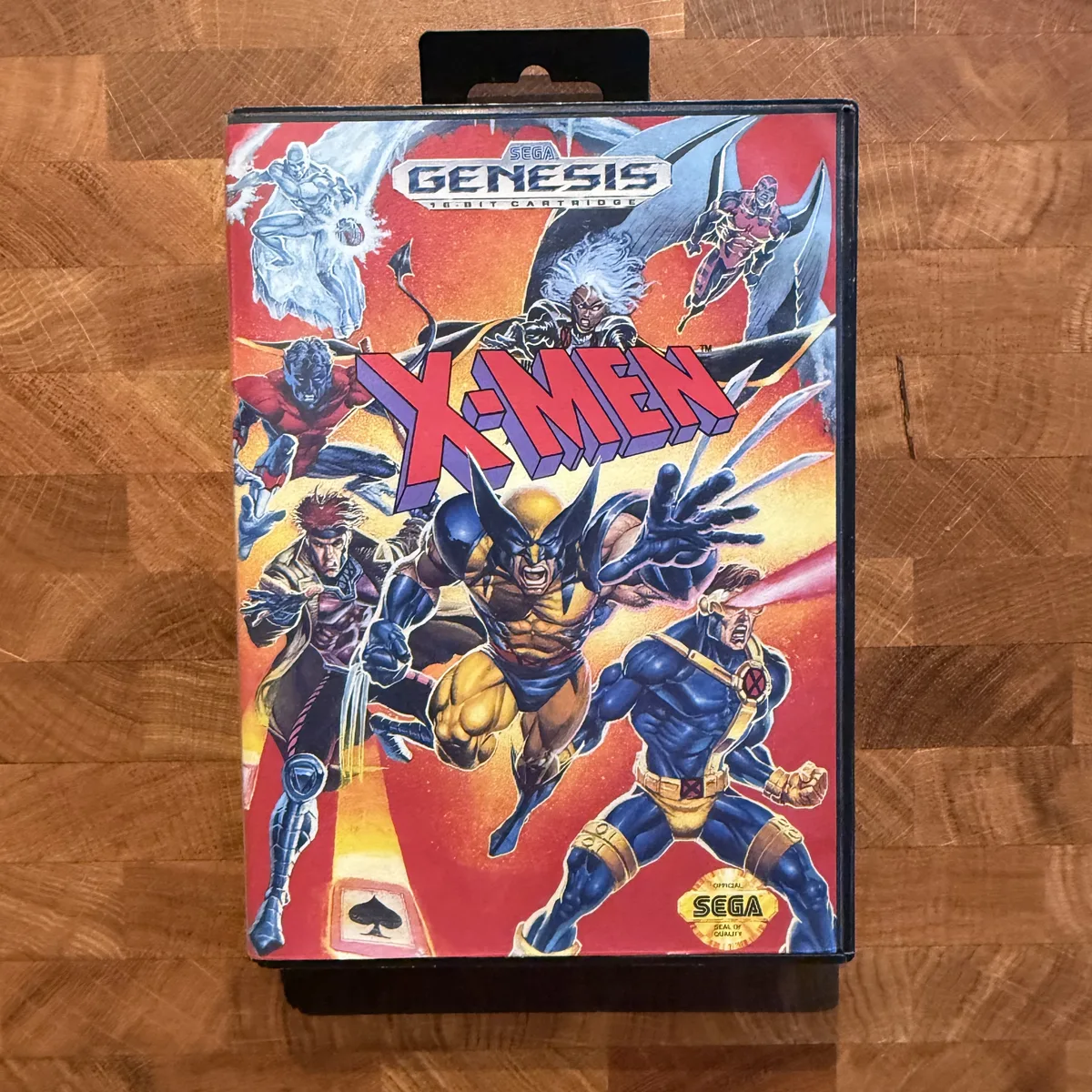 X-Men - Sega Genesis - Box & Game (No Manual) - NOSTOS Duluth GA
