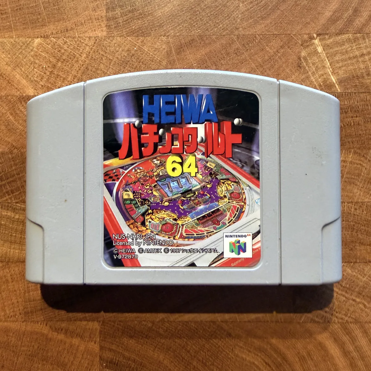 Heiwa Pachinko World 64 - Nintendo 64 (N64) - Loose - NOSTOS Duluth GA