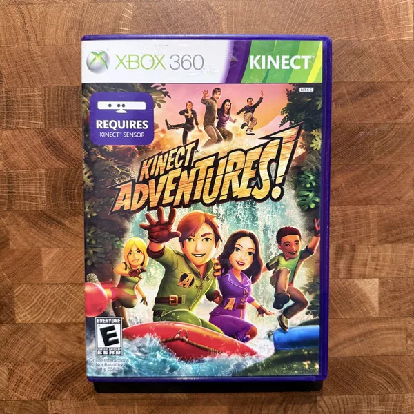 Kinect Adventures - Xbox 360 - Box & Game (No Manual) - NOSTOS Duluth GA