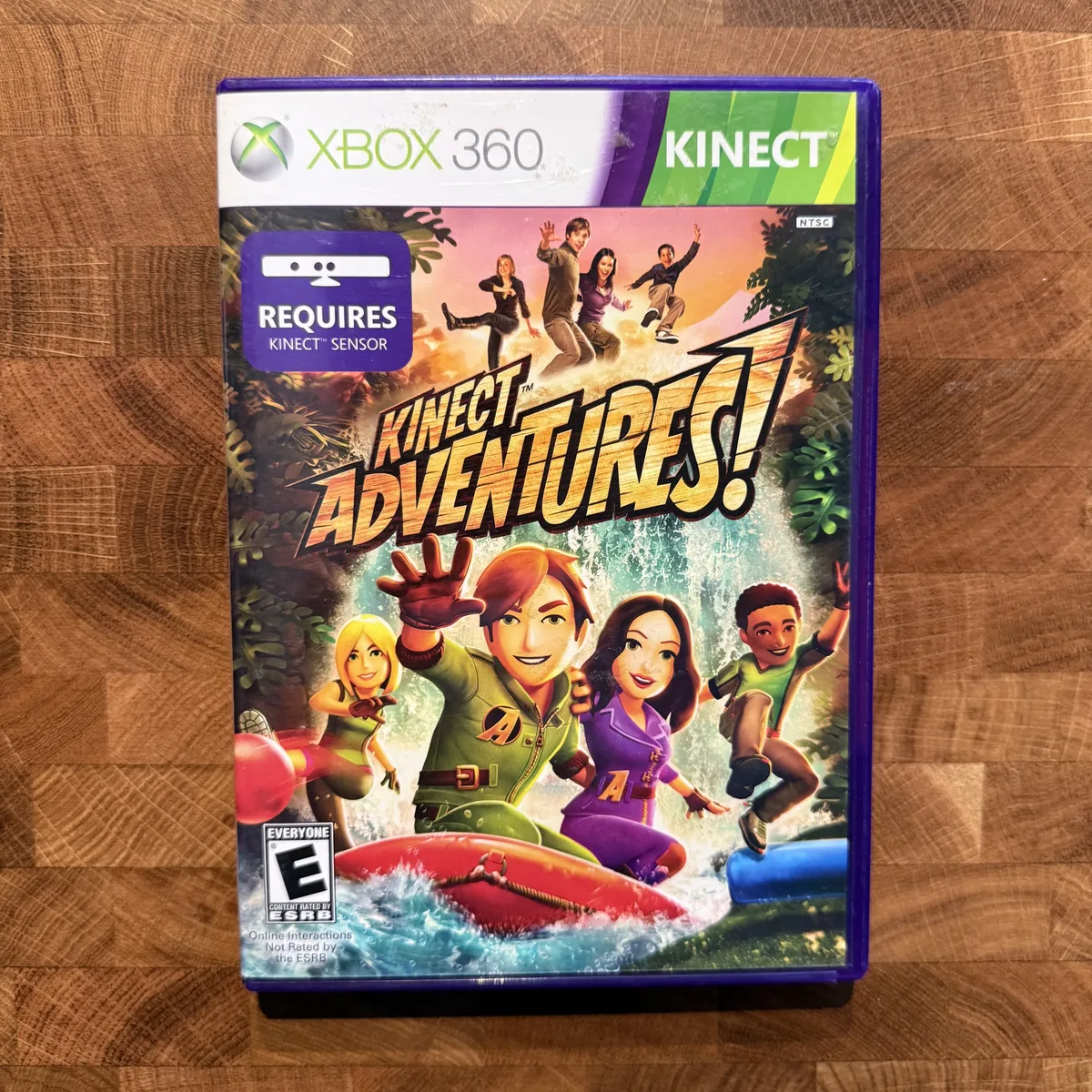 Kinect Adventures - Xbox 360 - Box & Game (No Manual) - NOSTOS Duluth GA