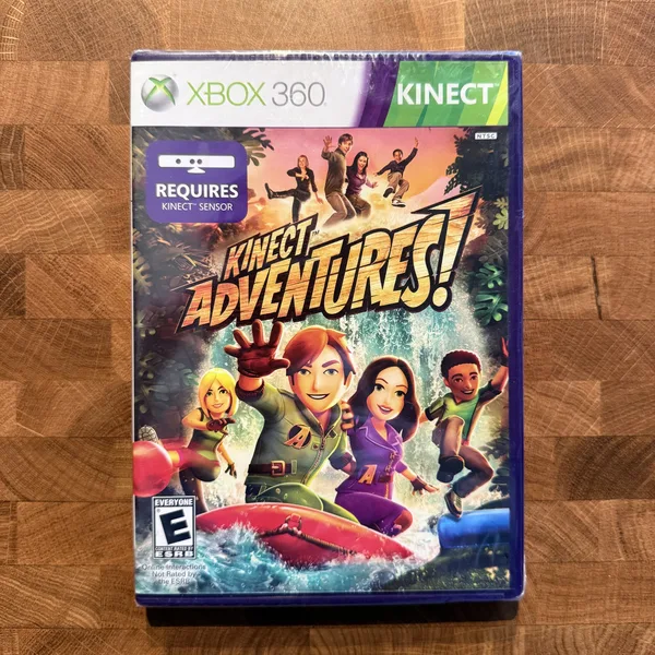 Kinect Adventures - Xbox 360 - New (Sealed) - NOSTOS Duluth GA
