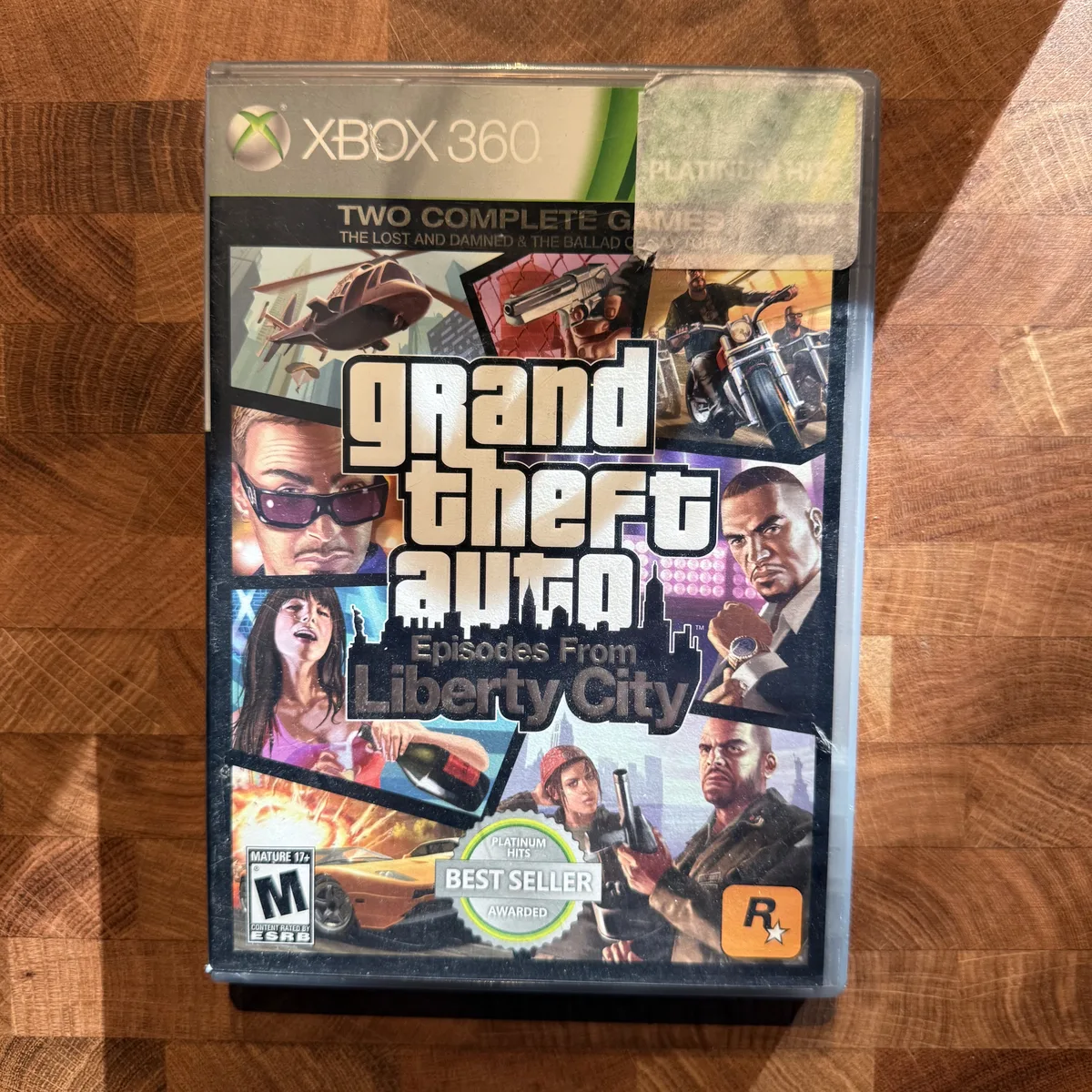 Grand Theft Auto: Episodes from Liberty City (Platinum Hits) - Xbox 360 - CIB (Complete In Box) - NOSTOS Duluth GA