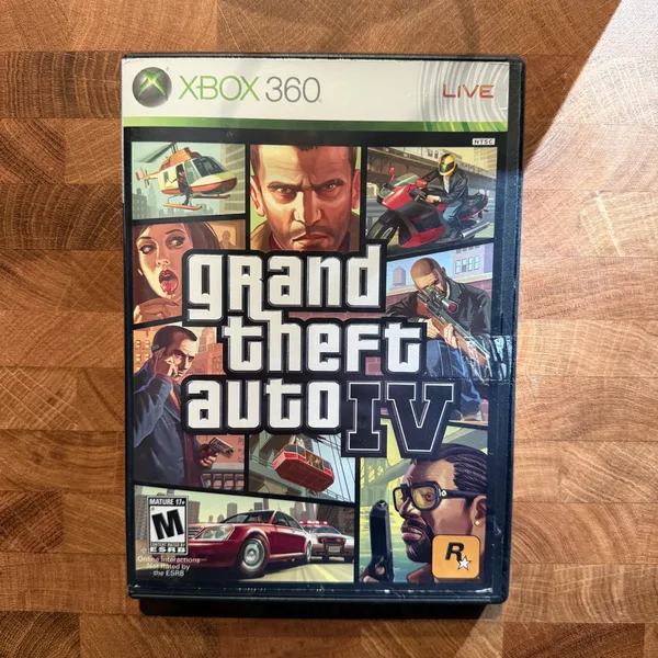 Grand Theft Auto IV - Xbox 360 - CIB (Complete In Box) - NOSTOS Duluth GA