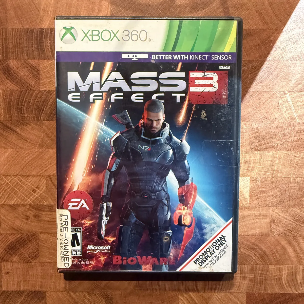Mass Effect 3 - Xbox 360 - Box & Game (No Manual) - NOSTOS Duluth GA